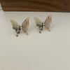 Nuevos accesorios de mariposa de tinta de estilo chino, pendientes de borla con temperamento de súper hada, collar de estilo chino de lujo ligero de alta calidad