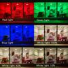 Luz Nocturna Popular Transfronteriza LED con Sensor de Cuerpo Humano, Batería Recargable, Luz para Mesita de Noche, RGB Personalizable con Control Remoto, Luz de Ambiente