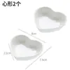 Mini Plato Cerámico Creativo Estilo Japonés para Salsa para Uso Doméstico, Adecuado para Salsa de Soja, Vinagre, Aderezo para Ensalada, Kétchup y Condimentos