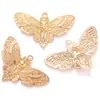 Accesorios para joyería de aleación DIY colgante de polilla multicolor collar pulsera pendientes colgante hecho a mano D2141