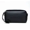 Bolsa de Mão Clutch de Couro Bovino de Primeira Camada 2023 Nova Tendência Bolsa Masculina Carteira Moda Executiva Texturizada Pasta Fina