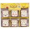 Borrador de dibujos animados lindo Xiao Meng, material de papelería para estudiantes de primaria, borrador creativo para tostadas, venta al por mayor