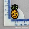 Adesivo acrílico abacaxi cereja morango acessórios de cabelo faça você mesmo clipe de borda broche material de geladeira série frutas faça você mesmo
