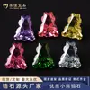 Yongjia Piedra Preciosa Oso Colorido Circonita Fondo Puntiagudo Tridimensional Circonita Piedra Suelta Joyería Accesorios DIY Fábrica Venta al por Mayor