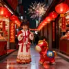 Globo Caminante de Papel de Aluminio Dibujo Animado Zodiaco Caballo 2026 con Ruedas para Año Nuevo Festival de Primavera Accesorios de Foto para Atmósfera Exterior Infantil