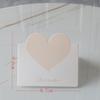Tarjetas de Felicitación Morandi con Forma de Corazón, Tarjetas de Regalo Frescas y Sencillas Estilo Ins, Lote Mixto para Floristerías, Repostería, Regalos y Tarjetas de Agradecimiento
