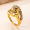 Anillos de Acero Inoxidable de Venta Caliente Transfronteriza, Anillos Geométricos Exagerados y Únicos en Forma de Cruz con Diamantes, Joyería Irregular de Acero de Titanio
