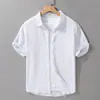 Ropa de Hombre Xintang 2026 Verano Nueva Simple Manga Corta Holgada Versátil Cómoda Camisa de Hombre Venta al por Mayor