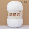 Saco de gancho de chenille de lã na linha de boneca de crochê de malha à mão grossa fabricantes DIY feitos à mão por atacado
