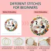 Kit de Bordado 3D Estilo Europeu Lavanda Pacote de Material Artesanal DIY para Iniciantes Pintura Decorativa para Quarto Fornecimento Direto do Fabricante