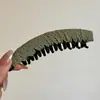 Diadema fina de puntos color café verde para mujer, diadema ancha de ala alta de alta gama, diadema retro de otoño e invierno, accesorio para el cabello versátil para salidas diarias