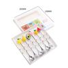 Producto transfronterizo, cuchara de acero inoxidable 304, cuchara para mezclar café, cuchara para postre con diseño de frutas, tenedor, regalo.