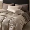 2026 Novo Modelo Versão 100A Versão 60X16B S50 Contagem Algodão de Fibra Longa Roupa de Cama Jacquard Espesso Conjunto de Quatro Peças com Botões