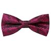 Gravata borboleta jacquard masculina para festa de casamento, noivo e padrinhos, acessórios formais, atacado em estoque
