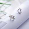 Pendientes Cielo Estrellado Tianma para Mujer Plata de Ley 2019 Nuevo de Moda Populares en Internet Diseño de Estilo Extranjero Sentido del Diseño Nicho Súper Hada Lindos E174