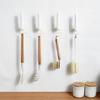 Gancho fuerte de viscosa para colgar en la pared, sin perforaciones, con ventosa para pared, para pasta de cocina, sin marcas, gancho para clavos, gancho P