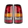 Adecuado para 99-06 Chevrolet Silverado 1500 99-03 GMC Sierra Luces Traseras Black Line