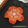 Acessórios de Joias com Strass de Camélia Transfronteiriços Flores Tridimensionais de Sapato de Camada Dupla Acessórios para Roupas Acessórios de Broche para Headwear DIY