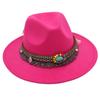 Ebay Sombrero de Copa Estilo Étnico Decoración de Gema Sombrero de Jazz Sombrero de Fieltro para Hombre y Mujer Sombrero de Felpa Mongol Sombrero Fedola Moderno