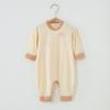 Mameluco de Bebé Modal Manga Larga Verano Protección de Vientre Delgado Otoño de Bebé Pijama Infantil Ropa para Aire Acondicionado