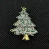 Broches de la Serie Navideña Más Vendida Transfronteriza Europea y Americana, Pines de Corsage de Muñeco de Nieve de Dibujos Animados, Regalos Festivos, Accesorios para Ropa