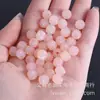 Contas de Acrílico Translúcido Gelatina Abóbora 8mm para Corrente de Celular DIY, Pingente de Carro, Acessórios de Bolsa, Doces, Contas Soltas