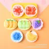 Miniaturas Realistas de Comida Brinquedos Acessórios de Resina Cola de Creme DIY Acessórios de Cabelo Decorações para Capa de Celular Desenhos Animados Fofos Pequenos Enfeites