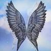 Asas de Anjo de Fio de Vidro Borboleta Grande Frente Costas Costas Flor DIY Hanfu Apresentação de Dança Vestido de Casamento