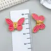 Pulsera Colgante de Mariposa de Doble Cara con Agujero Vertical para Aceite, Estilo Antiguo, Chapada en Oro, Bidireccional, Accesorios para Ropa, Joyería de Aleación Colorida