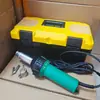 Soldagem de Plástico 1600W Alta Potência PP Controle de Temperatura PVC Filme Material Piso Plástico Ferramentas PE Soldador Industrial