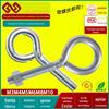 M3-M12 Ferro Galvanizado Máquina de Olho de Ovelha Fio Parafuso de Elevação Anel de Empréstimo Parafuso Círculo Anel Gancho Máquina Dentes Parafuso de Olho de Ovelha