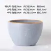 Vaso de Cerâmica Simples para Flores Doméstico de Grande Calibre Estilo Nórdico para Árvores Rabanetes Verdes Suculentas Clívia Envasado Espessado