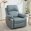 Poltrona puff individual multifuncional, adequada para sala de estar, apartamento pequeno, uso doméstico, salão de unhas, salão de extensão de cílios, salão de beleza, pedicure, pode ser reclinada 180cm