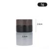 Tampa com textura de madeira marrom frasco creme 20g frasco creme selado frasco creme para olhos 30g cosméticos sub-engarrafado frasco vazio