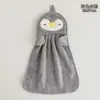 Toalla de Mano para Colgar, Toalla Pequeña Absorbente, Toalla de Mano para Niños, Toalla de Mano para Bebé, Trapo de Secado Rápido, Terciopelo de Coral