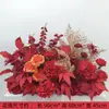 Arreglo Floral para Boda, Decoración de Escena de Boda, Camino de Flores Artificiales, Ceremonia de Entrega de Flores, Accesorios para Fotos