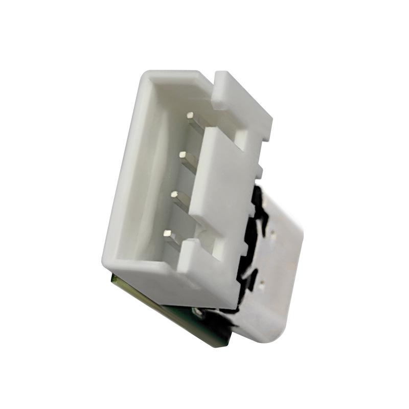 05-17   TYPEC 16P转2.54白色端子弯脚90