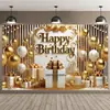 Fiesta de Cumpleaños Transfronteriza Caliente Amazon Nuevo Explosiones Fondo Tapiz de Poliéster Estilo Europeo