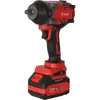 Llave de Litio-Ion Recargable Transfronteriza ETOP, Alto Torque, para Andamios, Reparación de Automóviles, Llave de Impacto Eléctrica de Enchufe Makita