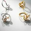 Anillo de Plata de Ley S925 con Perla de Calabaza para Mujer Nuevo Estilo Chino Diseño de Doble Perla Lujo Ligero Sensación de Alta Gama Anillo para el Dedo Anillo de Plata DIY