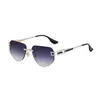 [Personalizado] Gafas de Sol sin Montura de Moda Europeas y Americanas para Hombre, Gafas de Sol de Gama Alta para Exteriores para Hombre, Gafas de Sol al por Mayor Transfronterizas
