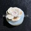 Rosa margarita pequeña girasol plata flor de loto cristal pegamento decoración de mesa molde de silicona arcilla blanda yeso