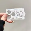 Película de Lente HD Antiexplosión de Cerámica Ligera de Dibujos Animados para Apple 17P/17PM/18P/18PM Protector de Lente Hello Kitty