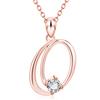 WISH transfronterizo Amazon explosiones calientes Europa y Estados Unidos 26 letras inglesas moda accesorios de collar de diamantes de alta gama
