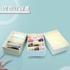 Caja de almacenamiento para calcetines y ropa interior, imitación lino, cesta de almacenamiento moderna y simple, compartimento multifuncional, caja organizadora grande, venta al por mayor de fábrica