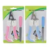 Cortadores de Unha para Gato Transfronteiriços Furo Redondo Pequenos Cortadores Cego Aço Inoxidável Cortadores de Unha para Animais de Estimação Cortadores de Unha para Cão Suprimentos para Animais de Estimação