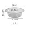 Lavabo de plástico con logotipo imprimible, transparente para el hogar, para cocina, dormitorio, lavandería, regalos publicitarios, venta al por mayor
