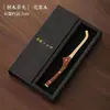 Pinzas para Taza de Té de Madera Maciza de Cobre Puro Accesorios para Juego de Té Herramientas de Preparación de Té de Cobre Kung Fu Pinzas para Lavar Tazas Pinzas para Té Engrosadas