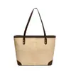 Bolsa Retrô de Grande Capacidade para Outono Feminina 2025 Nova Casual Elegante Versátil Bolsa de Ombro Tote para o Dia a Dia Bolsa da Moda