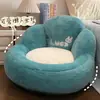 Cojín Tatami con Respaldo Integrado, Futón de Piso, Taburete para Sentarse Estilo Japonés para Dormitorio, Cojín Suave para Piso de Casa, Cojín de Piso